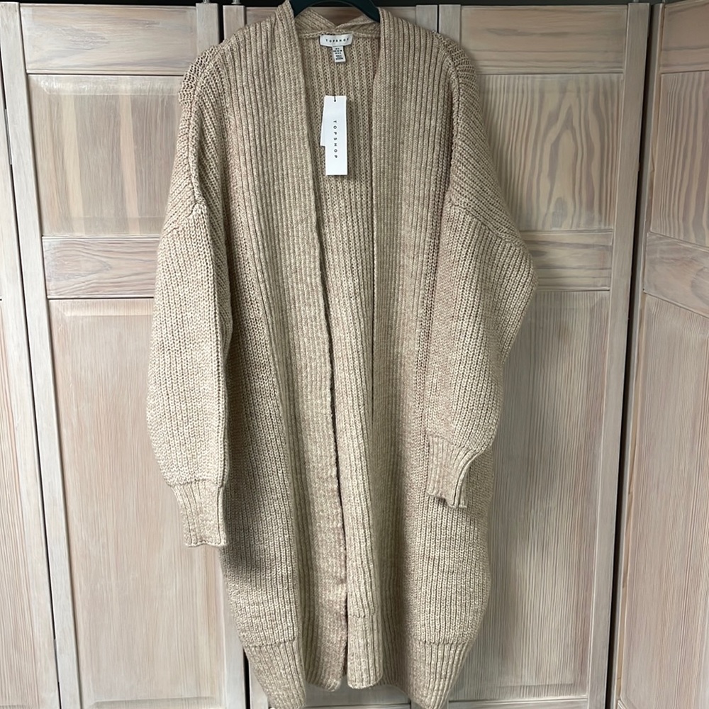 NWT Chunky Knit Topshop Cardigan